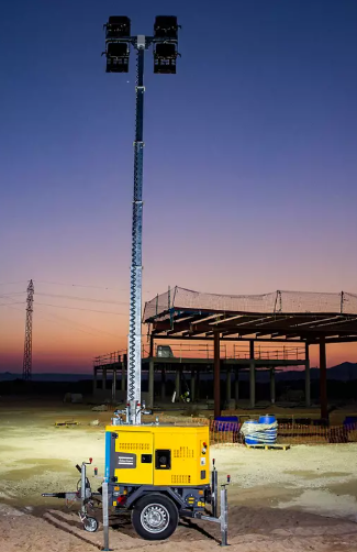 Mobile tower light for hire in the UAE