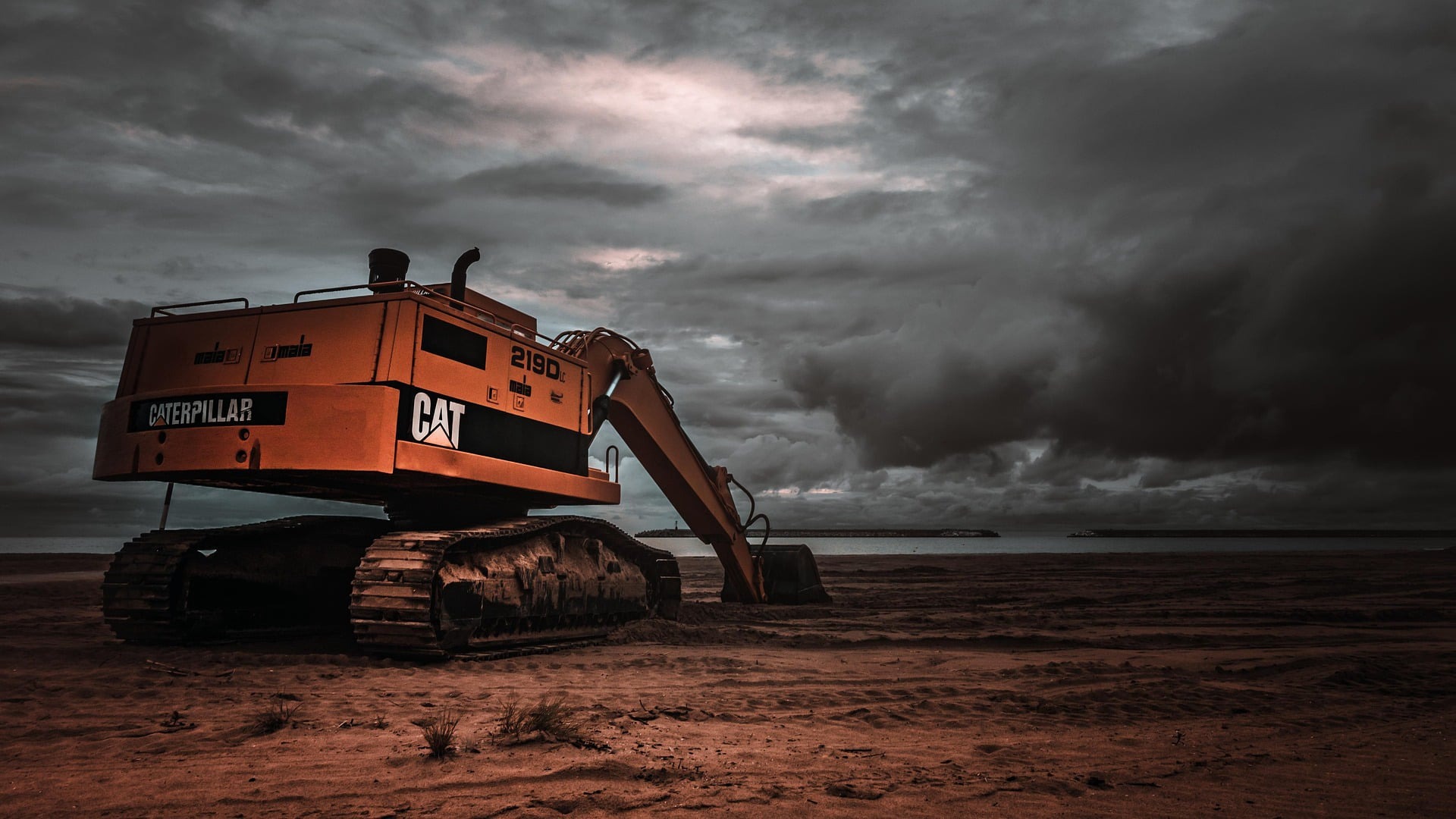 picture of an excavator